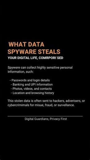 This video explains what is spyware, how it works, and how to secure yourself.