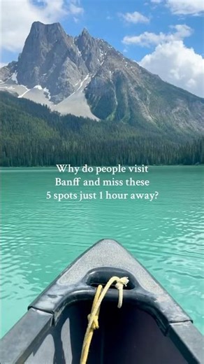 Banff’s Hidden Gem: YOHO NATIONAL PARK🏔️