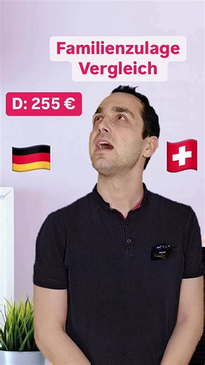 Familienzulage oder Kindergeld im Vergleich 🇨🇭🇩🇪 #kindergeld #schweiz