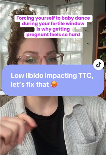So if baby dancing feels like a chore… if your libido is gone… if TTC feels mechanical instead of connected… Please don’t ignore that. Your body is communicating with you. My podcast episode, “The Truth About Libido & Your Cycle,” will change the way you understand your hormones. Message me LIBIDO 💌 and I’ll send it straight to your inbox #babydance #lowlibido #fertilewindow #ttc
