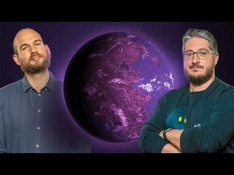 Maybe Earth was purple. And it still is