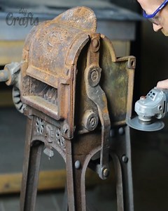 Crafting an Elegantly Industrial Epoxy Resin and Scrap Metal Table | DIY & Crafts