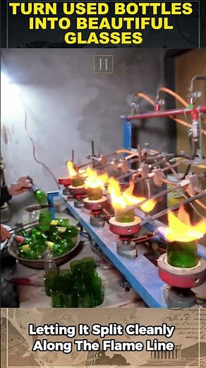 Making Beautiful Glass From Used Glass Bottles