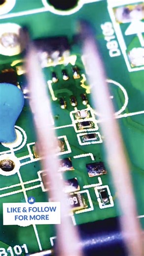 Smd components soldering technique 👇 | Diy Electronics & Engineering