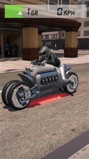 Dodge Tomahawk Fastest Bike Ever in Ultimate Motorcycle Simulator |Crazy Speed Test| #shorts #gaming