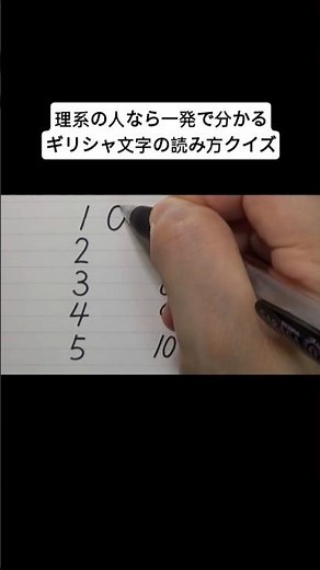 理系の人なら一発で分かるギリシャ文字の読み方クイズ