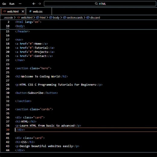 I Built a Website in 15 Minutes (and you can too #html #css #coding #websitedevelopment #shorts