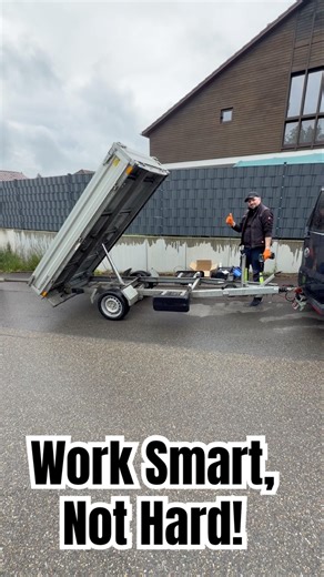 Work Smart not Hard! Humbaur Kipper Upgrade !
