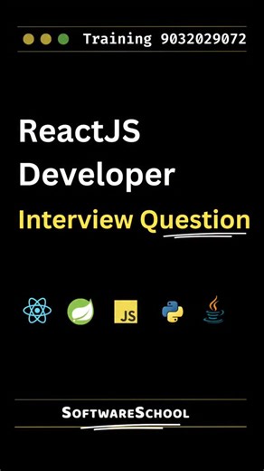 SoftwareSchool Coding Tutorials on Instagram: "❓ ReactJS Interview Question 👉 Callback function ante enti? ➡️ Function ni argument ga pass cheyadam ➡️ Event jariginappudu call avutundi Example: function parent(cb){ cb("Hello"); } ReactJS lo: 👆 Child → Parent data send cheyadaniki callbacks use chestam 🔥 Follow @softwareschool for interview tips 💬 Comment “CALLBACK” for full explanation"
