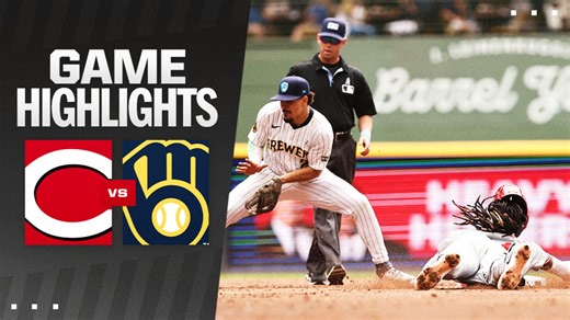 Reds vs. Brewers Highlights