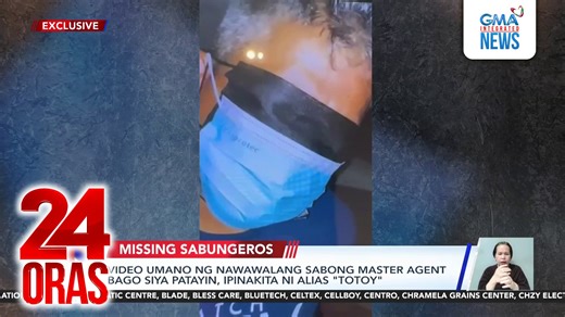 3.9M views · 72K reactions | [TRIGGER WARNING: Sensitive content and violence] Ibinunyag ni alias "Totoy" ang ginawa sa mga nawawalang sabungero bago itinapon sa Taal Lake. Ipinakita rin niya ang isang video ng nawawalang sabong master agent bago ito umano pinatay. | 24 Oras | Facebook