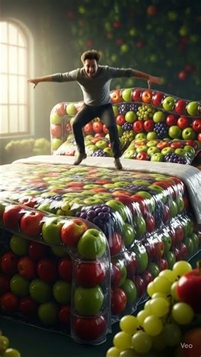 Fruit bed vibe 😀 #ai #miniworld #fyp #fypシ゚viral