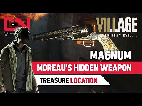 MAGNUM Location Resident Evil Village Treasure - Moreau’s Hidden Weapon