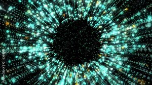 An animated background with particles A looped animation that allows you to use it any time you need