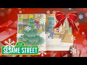 🎄Elmo’s 12 Days of Christmas Sesame Street Book! 🎄