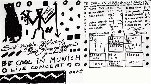 量大管饱！ 极其稀有的自主发行4lp套盒唱片 德国传奇先锋即兴乐团TTT慕尼黑演出现场实录 TTT -Be Cool In Munich Live