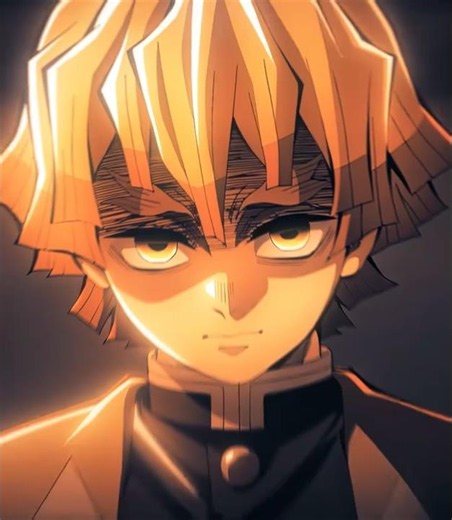 the normal yellow hair guy🥀⚡ #anime #demonslayer #zentisu