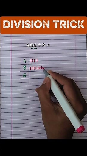 Smart Division Trick 🔥 | Visual Method Without Long Division
