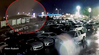 Watch: Video shared by a viewer, Adam Zerbach, shows a possible tornado in Delavan Monday night. Take a look at the upper left corner of the screen. The National Weather Service is investigating. via.fox6now.com/VqIid | FOX6 News Milwaukee