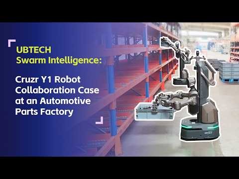 UBTECH Swarm Intelligence in action 🤖