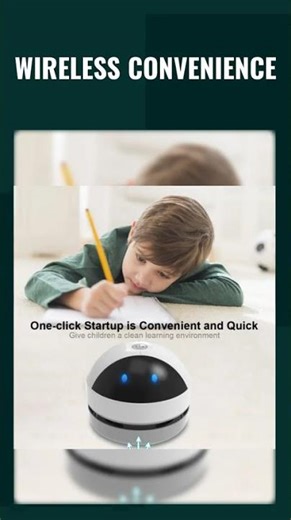 Mini Desktop Vacuum Cleaner – Wireless, Handheld & Perfect for Quick Cleanups