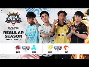 🔴 LIVE | MPL PH S15 | ENGLISH - Week 1 Day 1