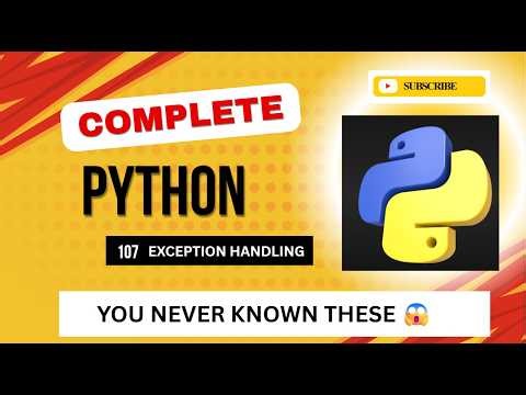 Exception Handling in Python