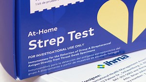 Local urgent care testing at-home strep tests