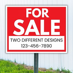 Real Estate for Sale Sign Real Estate Yard Sign Template Customizable FOR SALE Sign Signage for Landlord for Sale Yard Sign for Realtor Sign - Etsy