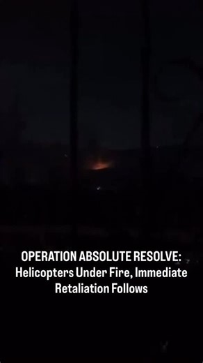 Video 1: Ground fire erupts toward a U.S. Special Operations helicopter, prompting an immediate and precise response from the aircraft, neutralizing the threat below. Video 2: Separate footage shows Venezuelan ground forces attempting to engage a helicopter using a MANPADS during the closing moments of the operation. Shortly after the launch, retaliatory fire was observed, likely delivered by MH-60M DAPs or escort aircraft operating from the USS Iwo Jima, highlighting the layered protection and