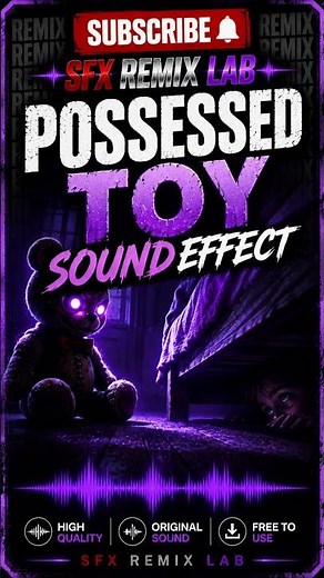 Possessed Toy Sound Effect | Haunted Doll Horror SFX