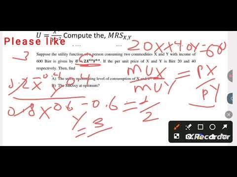Freshman Economics final exam/calculation part #fortino academy