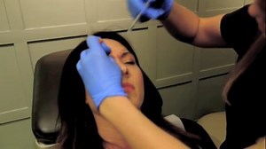 Forehead Botox Injection To Correct Frown Lines