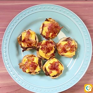 4.1M views · 9.6K reactions | These Muffin Tin Mini Cheeseburgers are all the taste without the guilt! Enjoy! | JumbleJoy.com | Facebook