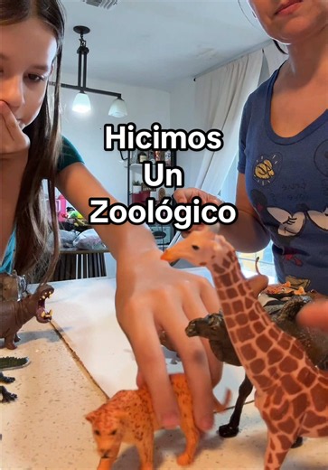 Hicimos un zoológico para la escuela y así quedó🥴#dollartree #dollartreefind #schoolproject #DIY #CraftHacks