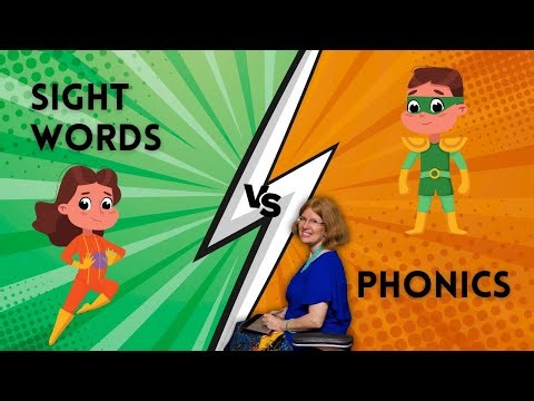 How sounding out each word works | Phonics VS Sight Words