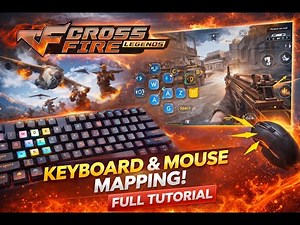 Crossfire Legends Keyboard & Mouse set up | FULL TUTORIAL STEP BY STEP