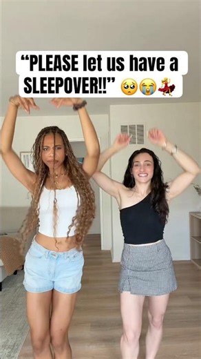 Did we EARN the sleepover?? 👀🥺 #besties #bestiesforever #dance #dancetrend