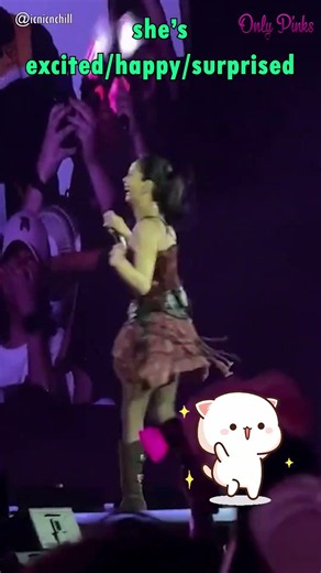JISOO as a happy kid in BLACKPINK DEADLINE WORLD TOUR #jisoo #backpink #지수