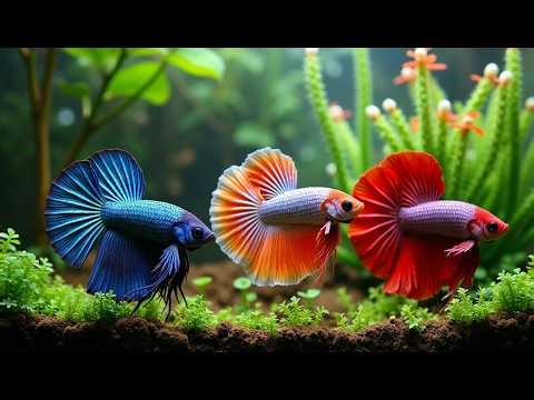 From DNA to Color: How Fire Galaxy Betta Fish Patterns Form #BettaFish #FireGalaxyBetta #betta