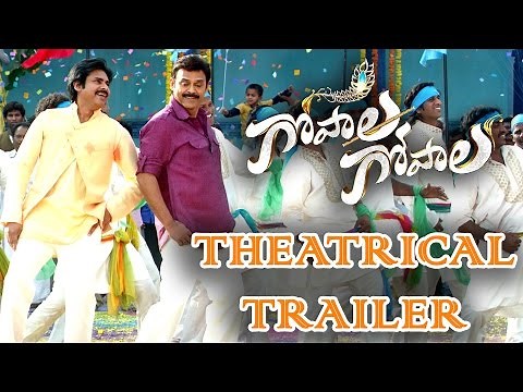 Gopala Gopala Theatrical Trailer - Venkatesh,Pawan Kalyan,Shriya Saran