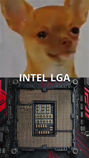 Pines doblados Intel