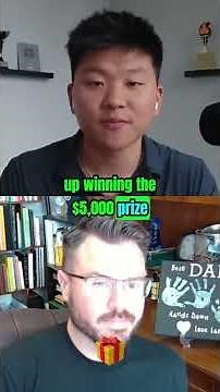 Hackathon Winner: Non-Coder Wins $5,000 with AI Automation! #shorts