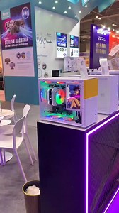 #1stplayer Mi6-EV EMOTION VIEW (Sub-screen)，Show the animation you want #microtower #pcgaming #pcgamer #setup #setupgamer #case #computercase | 1stplayer gaming