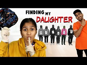 FINDING PARI challenge I Dad Tries to Find His Daughter Blindfolded! *emotional*
