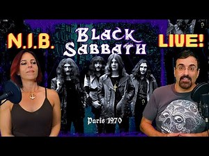 N.I.B., Fairies Wear Boots LIVE [Black Sabbath Reaction] Behind Wall of Sleep—First time—Paris 1970