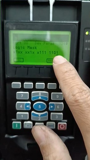 Resolve Powerflex 753 can't turn from auto to manual mode