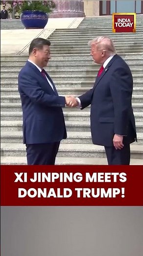 Xi Jinping Meets Donald Trump | High-Stakes US–China Meeting Draws Global Attention #trump #china