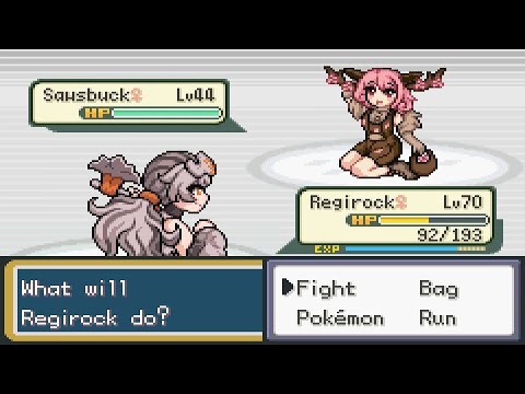 Mega Moemon Fire Red V14c epi33: Bronzor evolution and Moemon Mansion