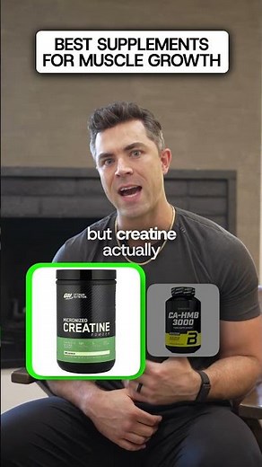 What’s the best supplement for muscle growth? 💪